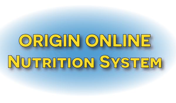 Origin Online Nutrition System