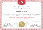 Functional Aging Specialist Optimized