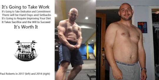 Paul Before and After Body Fat Transformation