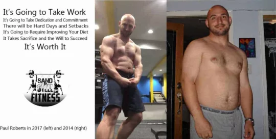Paul Before and After Body Fat Transformation