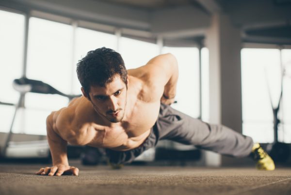 bodyweight exercise 1 arm push up