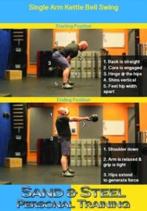 Kettlebell Swing Strength Training Alexandria VA