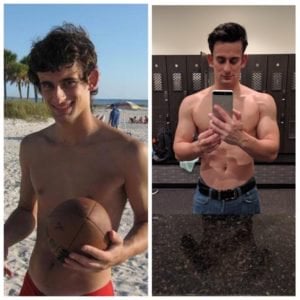 Muscle: Before and After Bodybuilding