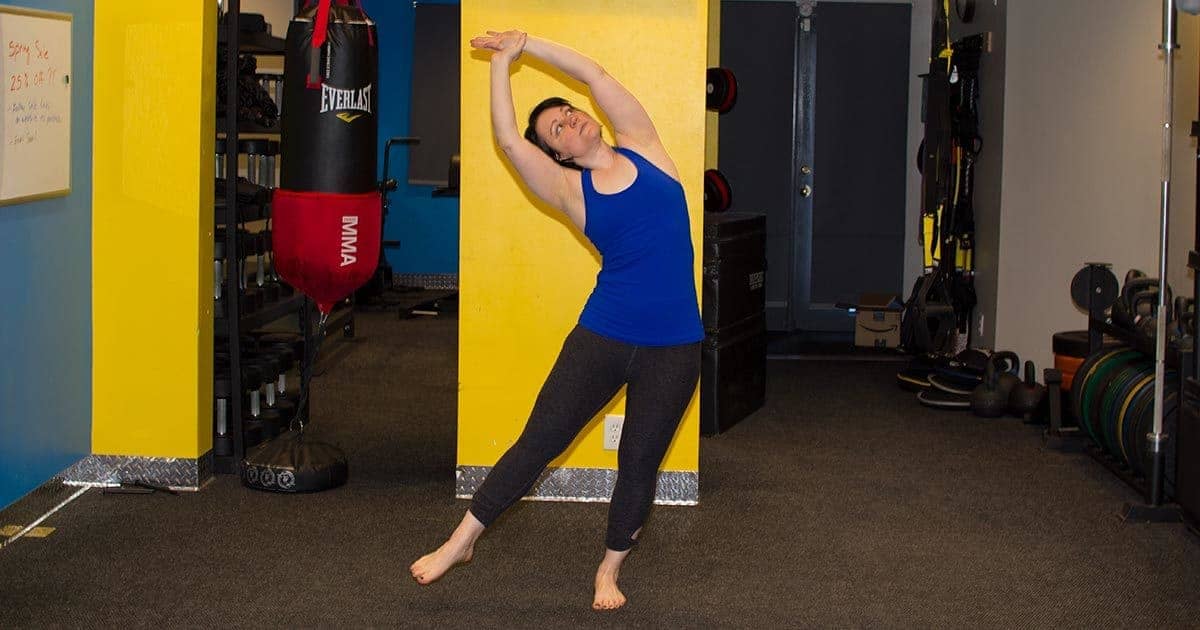 One-legged Standing Crescent Pose - Eka Pada Indudalasna - Private Yoga Lessons