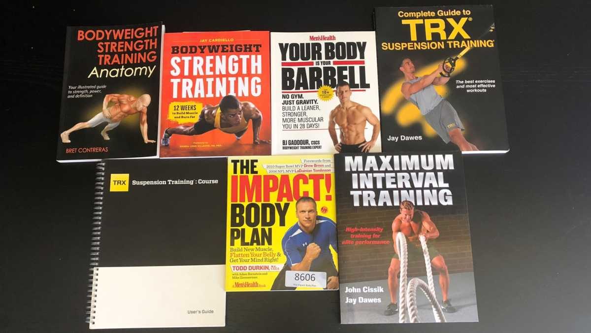 Bodyweight and TRX Training Books