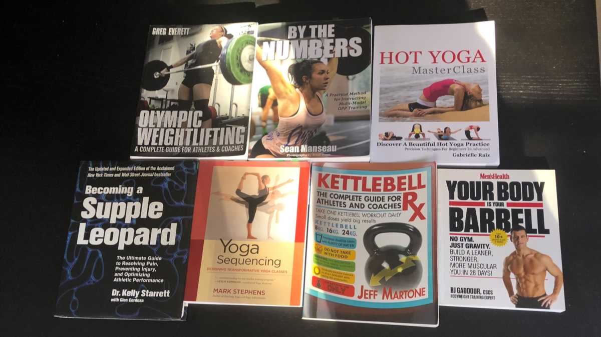 Top 7 Book on Fitness, Yoga, CrossFit