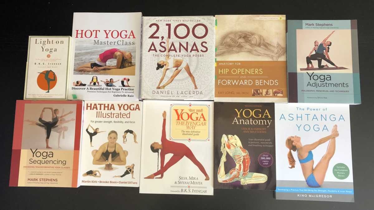 Books on Yoga Asana Hatha Astanga Bikram