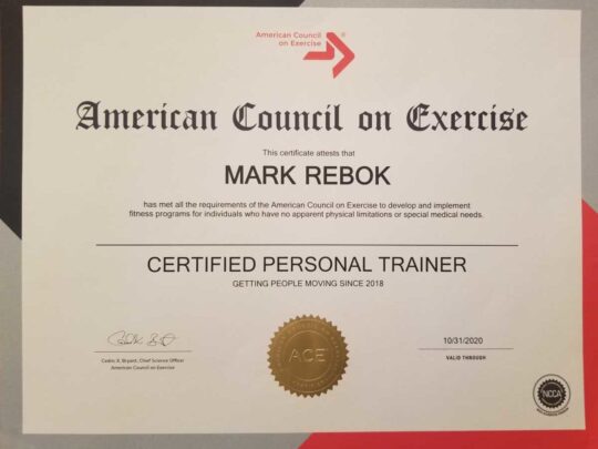 Ace Personal Training Certification