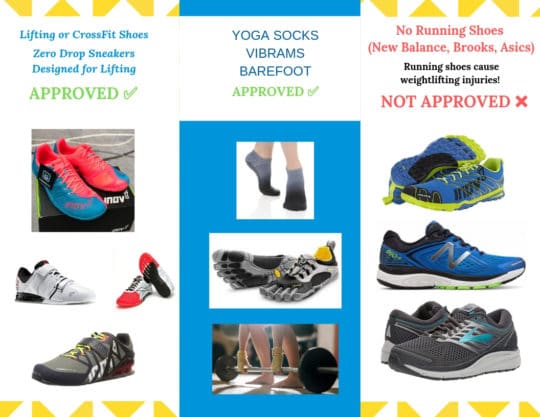 barefoot lifting shoes