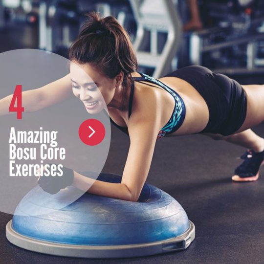 Bosu Core Workout - 4 Amazing Core Exercises with the Bosu IG