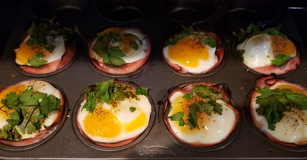 Ham Egg Squash Cup in Tin