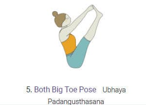 Ubhaya Padangusthasana Boat Pose