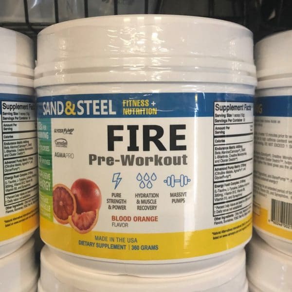 Fire Preworkout Blood Orange
