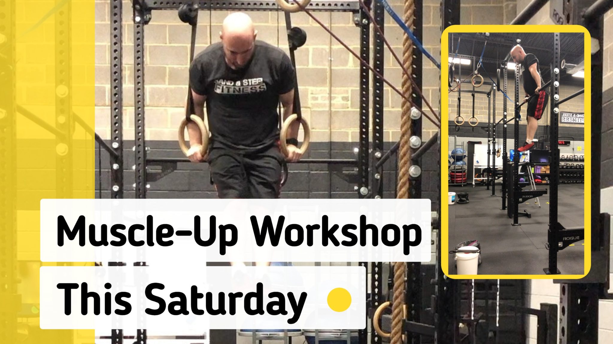 Bar Muscle Up and Ring Muscle Up CrossFit Sand & Steel