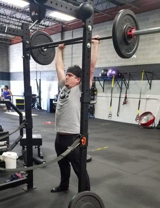 Strict Press CrossFit Beginner