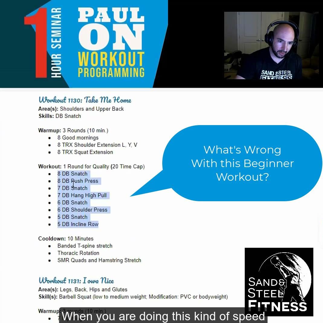 Personal Training Programming for Beginners