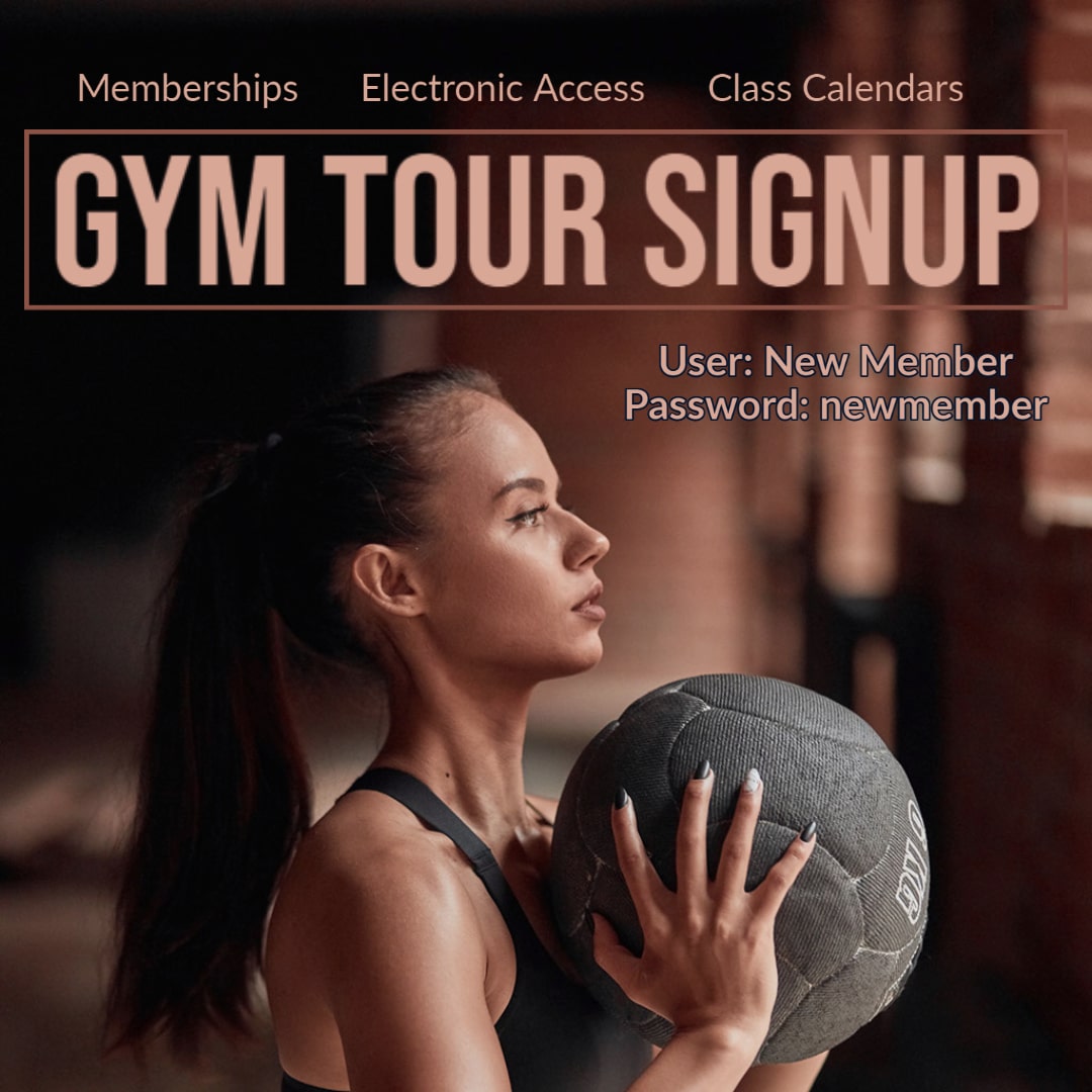 Gym Tour Agenda