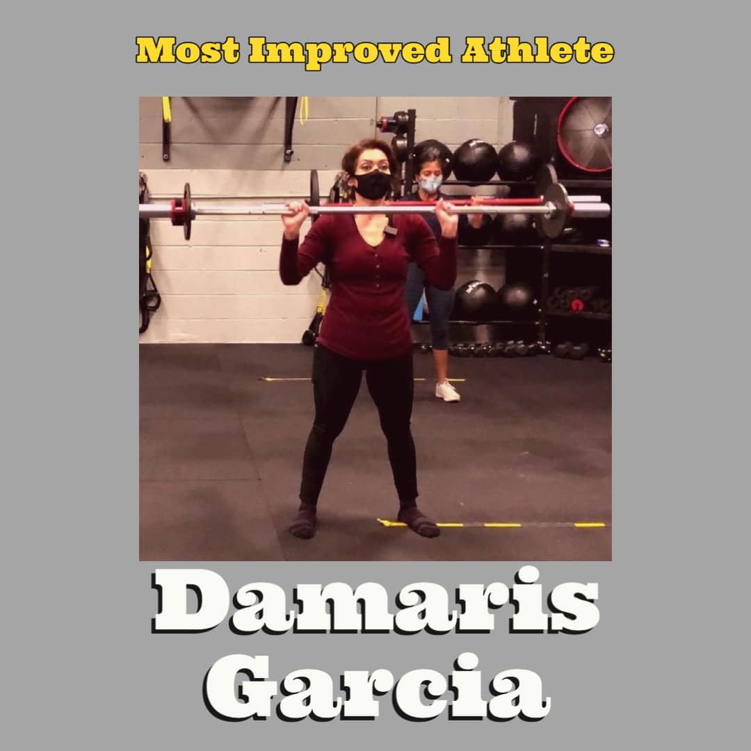 Most Improved Athlete Damaris