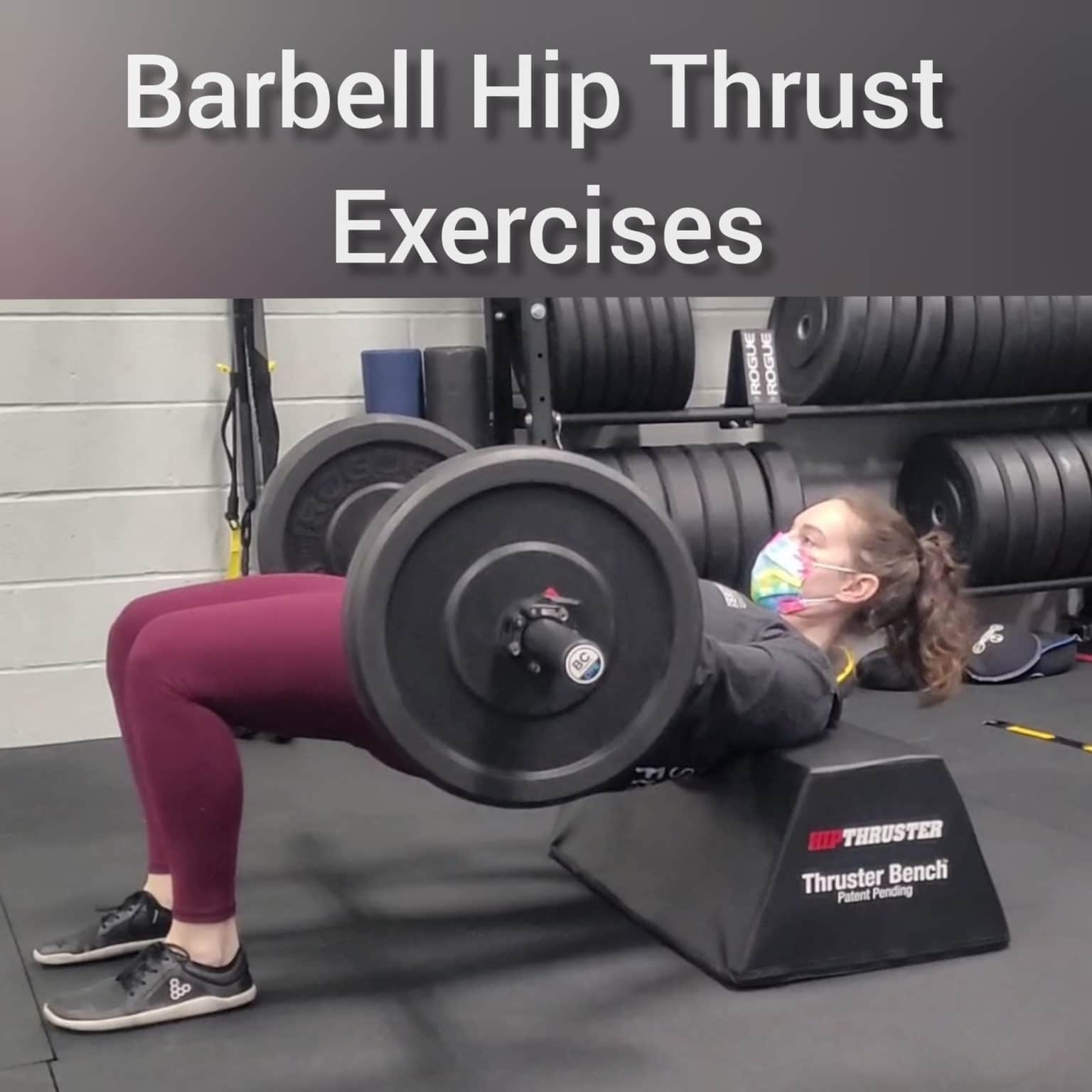 Barbell Hip Thrust Exercises CrossFit Sand & Steel