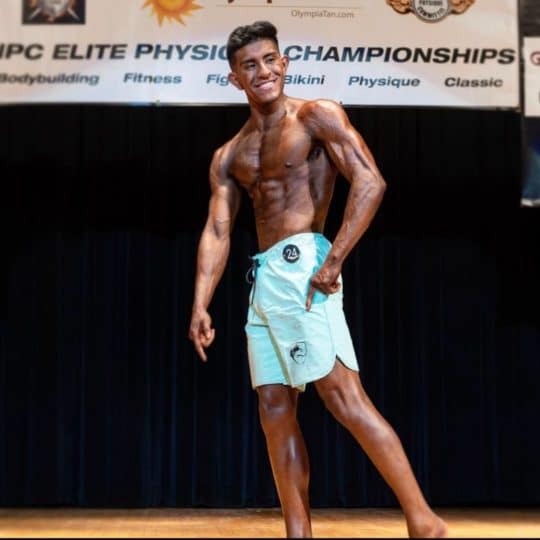 Bodybuilding Show Shot