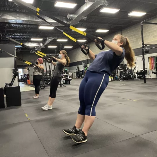 TRX Row with Cindy Moore