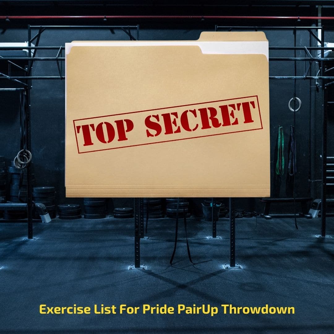 Pride Pairup Throwdown Secret Workout Instructions Sand And Steel Fitness