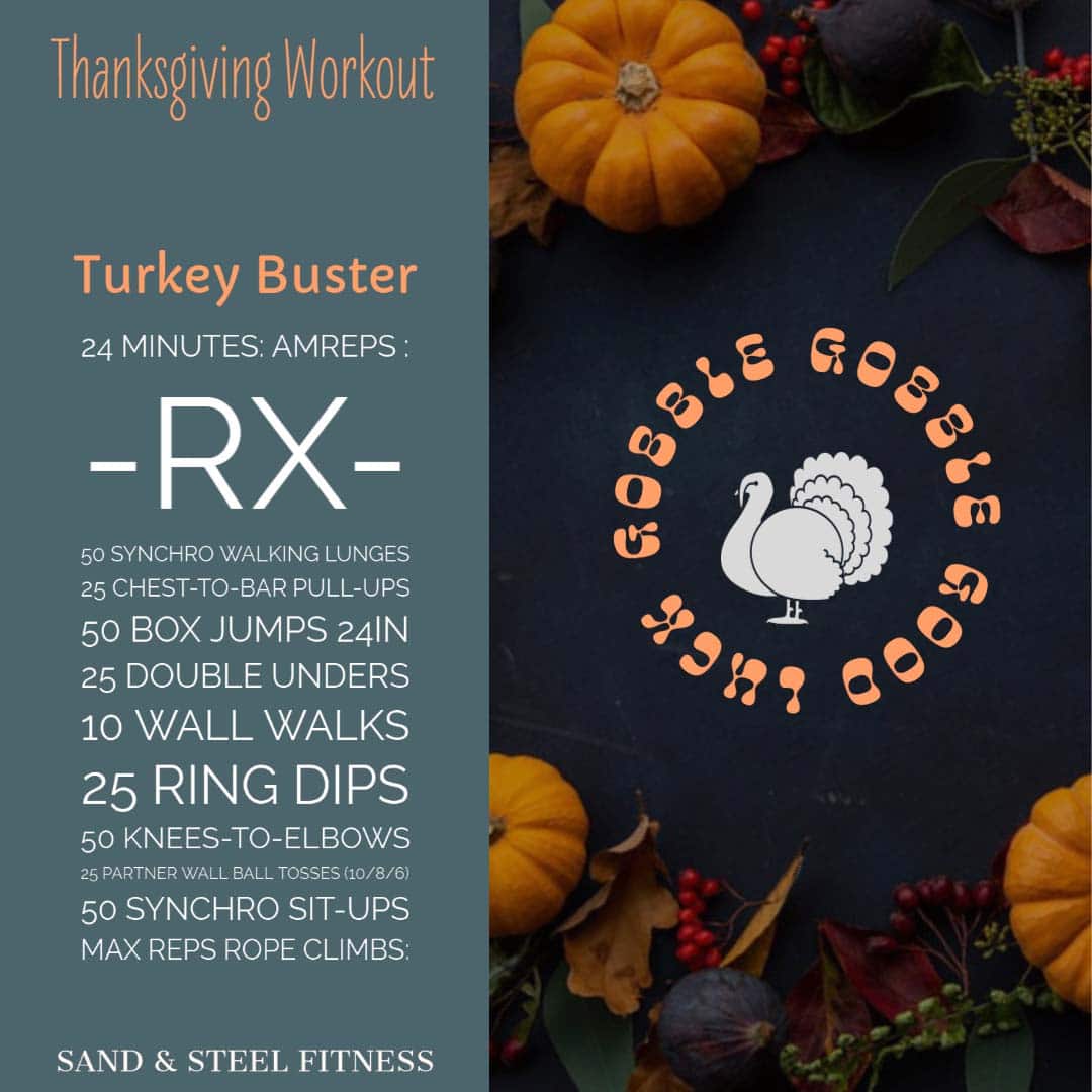 Thanksgiving Day Workout 2021