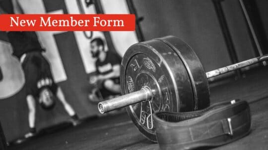 New Member Form Final