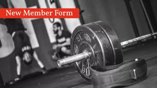 New Member Form Final