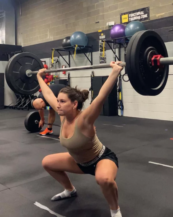 Krista CrossFit Overhead Squat