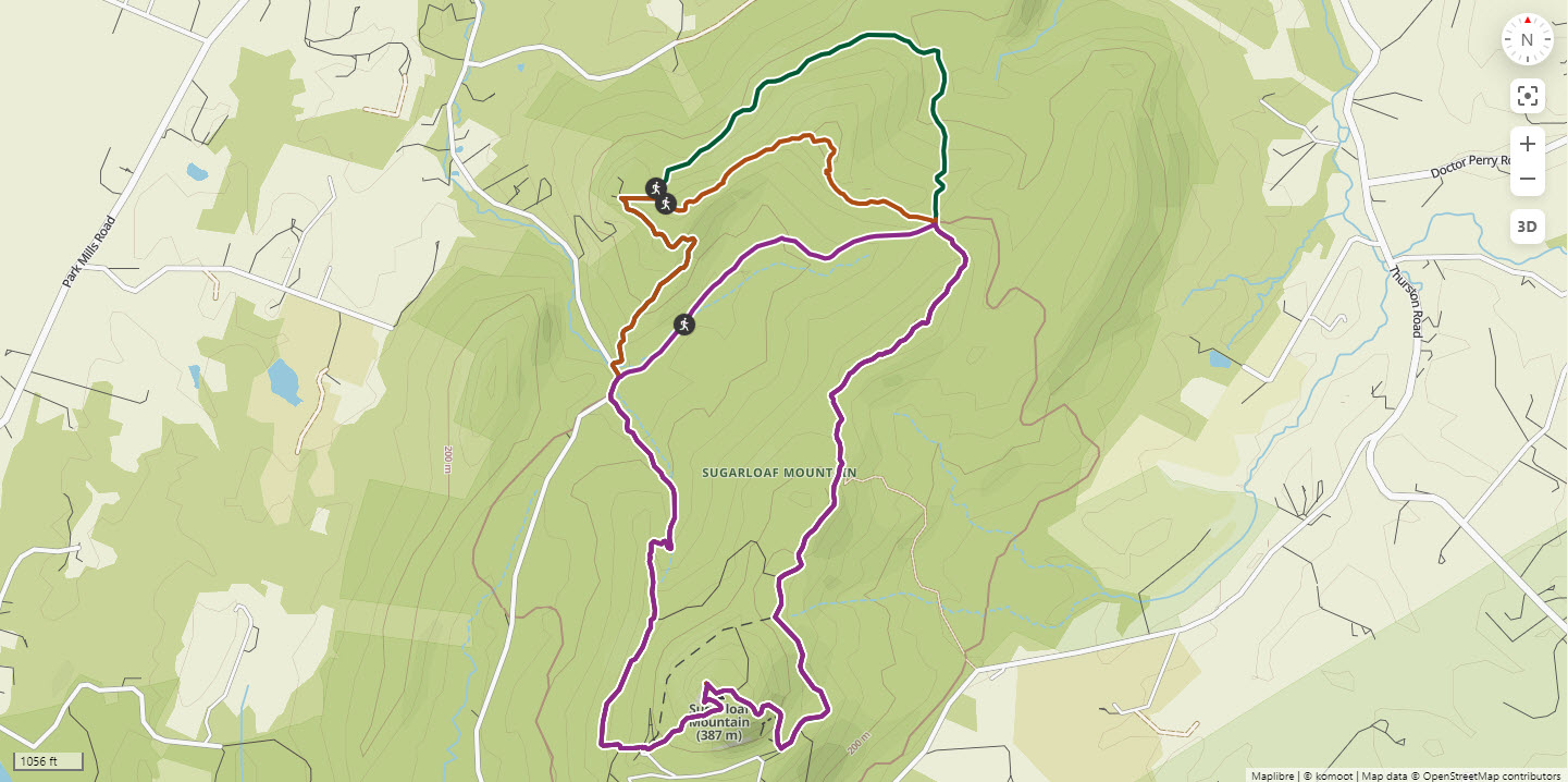 Sugarloaf Mountain Map