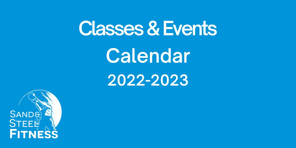 Classes and Events Calendar