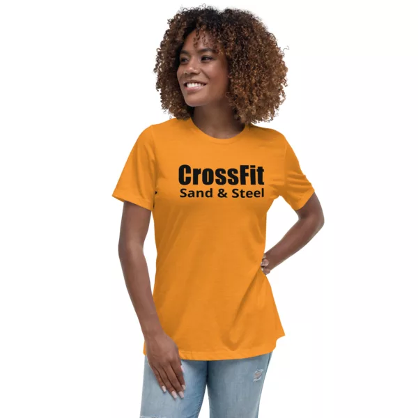 Classic CrossFit Sand and Steel T-Shirt - Image 3